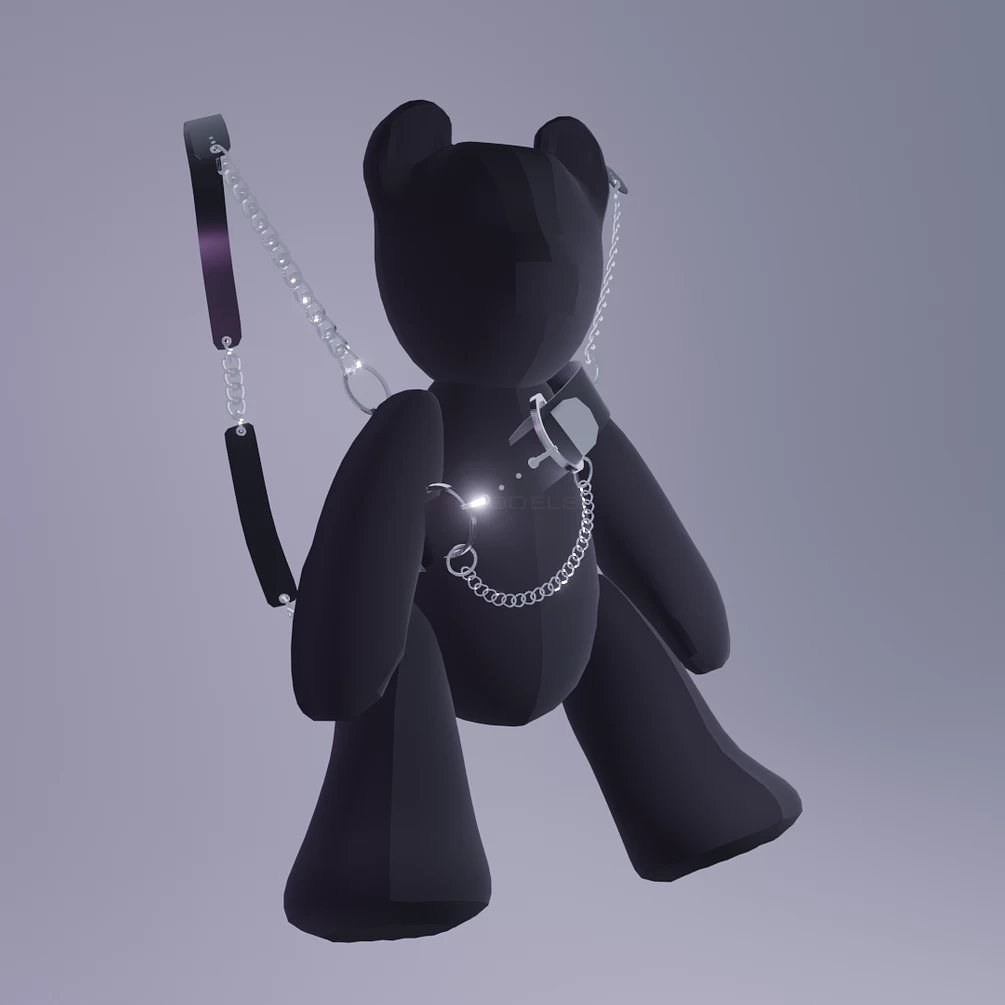 Bear Backpack VRModels 3D Models For VR AR And CG Projects