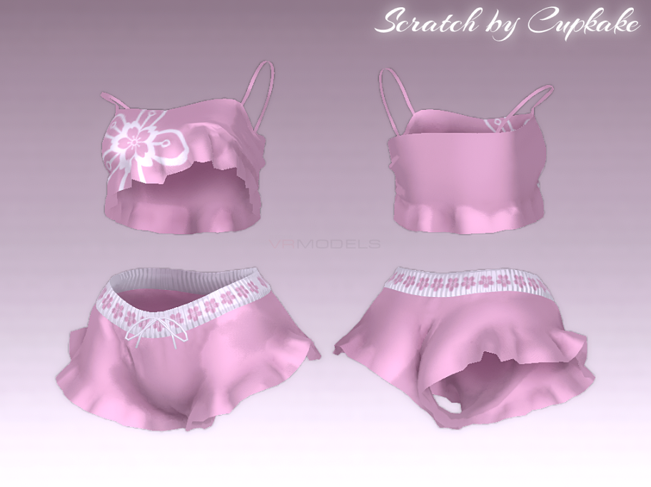 Cute Comfy Outfits » VRModels - 3D Models for VR / AR and CG projects