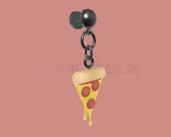 Pizza Earring