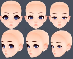 Cutie Head ( 3 Heads )
