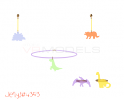 Dino Jewelry Set
