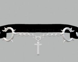 Cross choker