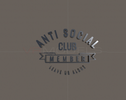 Anti Social Social Club Pin