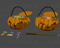 Pumpkin Sweets Box