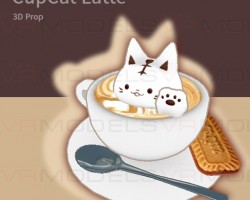 CupCat Latte