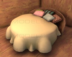 Pome Circle Bed