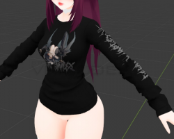 Chained Dragon Lewd Complex Shirt