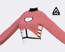 Sweatheart top