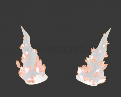 Gemmed horns