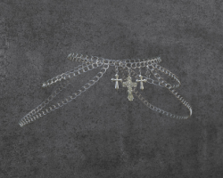Cross chain belt