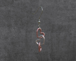 Heart earrings