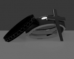 Chain and Cross Ring