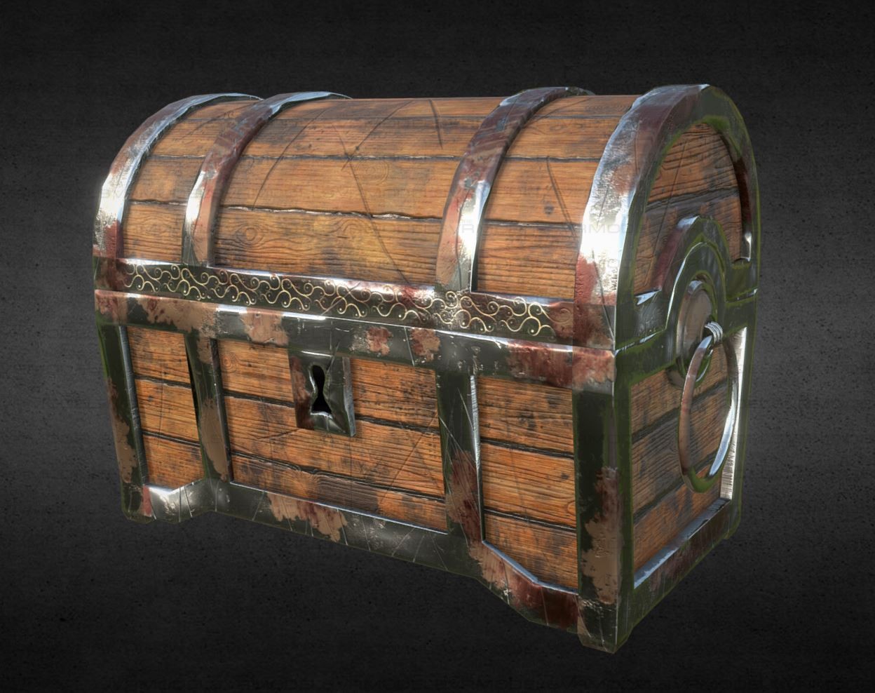 Treasure Chest VRModels 3D Models For VR AR And CG Projects