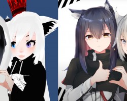 VRChat vs. Anime