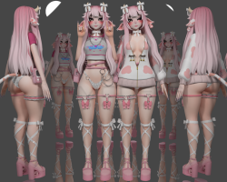 Peachy Cow Isabella