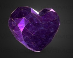 Purple Heart Gem