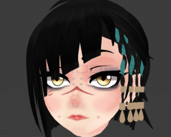 Unrigged head