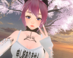 Tatted Cat Girl