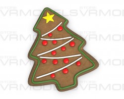 Gingerbread Tree Cookie