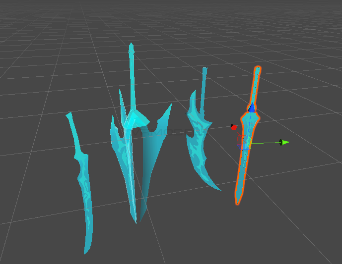 Ethereal Swords » VRModels - 3D Models for VR / AR and CG projects