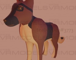 Tea's German Shepherd Plushie