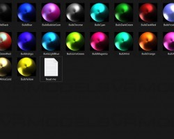 Christmas Bulb Matcaps