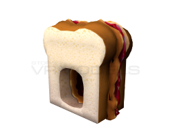 Peanut Butter and Jelly Hat
