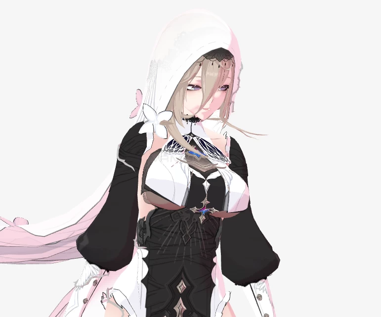 Aponia vroid model » VRModels - 3D Models for VR / AR and CG projects