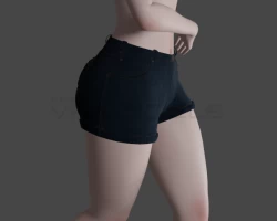 Jean shorts