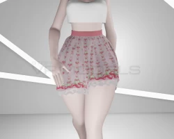 Patterned skirt