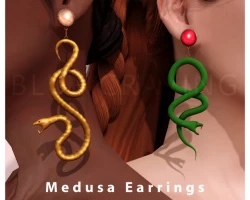 Medusa Earrings