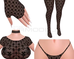 Lace outfit
