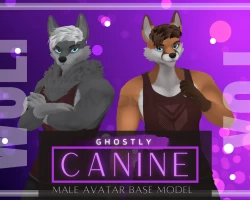 Ghostly Male Canines [Wolf/Fox] NSFW