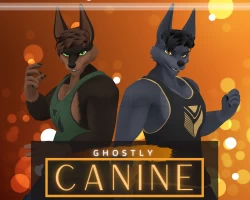 Ghostly Male Canines [Doberman/Jackal] NSFW