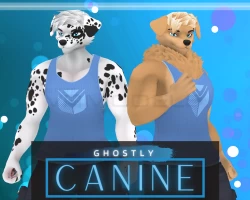 Ghostly Male Canines [Dalmation/Retriever] NSFW