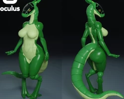 VRchat Synth Female V3.0 (Quest Ready Version Included)