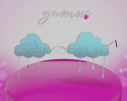 Crystal Cloud Glasses