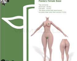 PandaBear Female Base (PhysBones Update)
