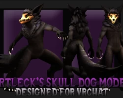 [VRCHAT] Skull Dog
