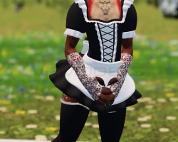 Rexouium & SNEK MAID OUTFIT 2: RE-MAID