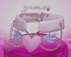 Heart Wings Choker