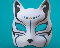 Japanese Cat Mask