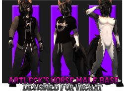 [VRChat] Horse Male Base