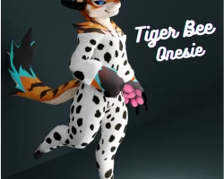 Tiger Bee Onesie (Avatar Accessory)