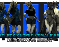 [VRChat] Horse Female Base