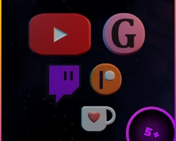 Social media icons