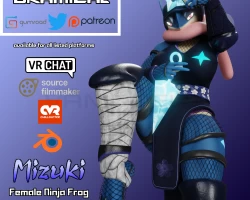 Mizuki FemNinjaFrog
