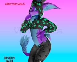Nardoragon Croptop Hoddie