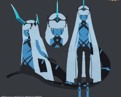 Klaxosaur Princess 001