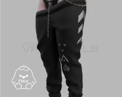 Pulled Down Sweatpants
